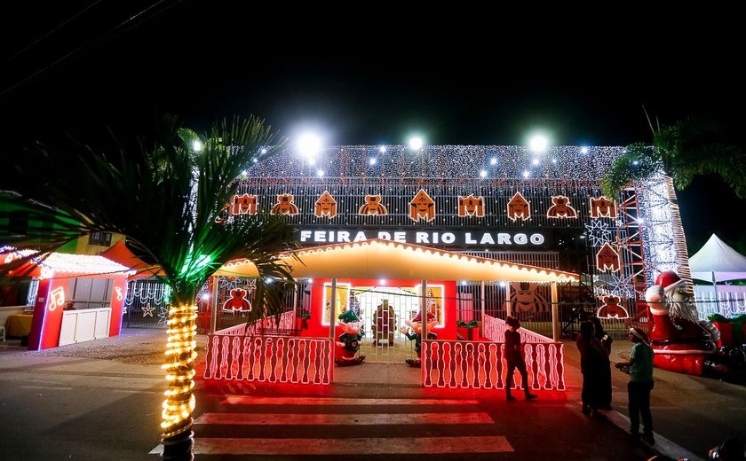 Prefeitura de Rio Largo capricha na ornamentação natalina
