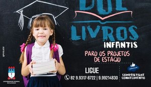 Estudantes de Pedagogia da Ufal lançam campanha para arrecadar livros infantis