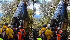 Corpos de vítimas de queda de helicóptero em SC são liberados