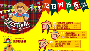 Começa hoje o Festival de Quadrilhas Juninas de Porto Calvo