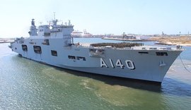 Porta-Helicópteros da Marinha  aberto à visitação pública no fim de semana