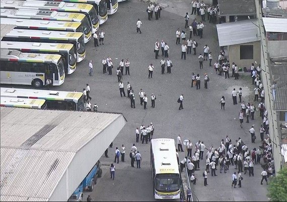 No Rio de Janeiro, funcionários de viação fazem paralisação nesta 2ª