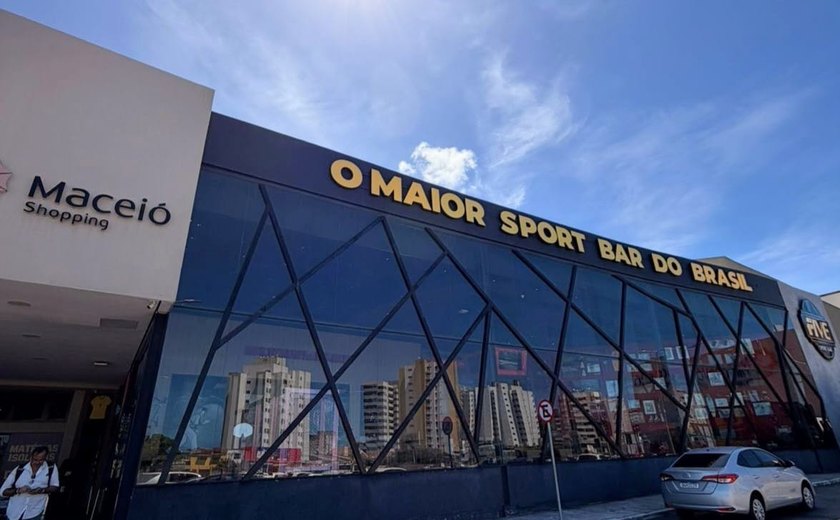 Maceió entra oficialmente no clima de Copa do Mundo nesta segunda (18) com a abertura da ARENA FIVE BRASIL