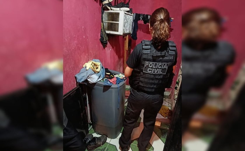 Avô escondia neta em máquina de lavar para ela não ver estupro da mãe