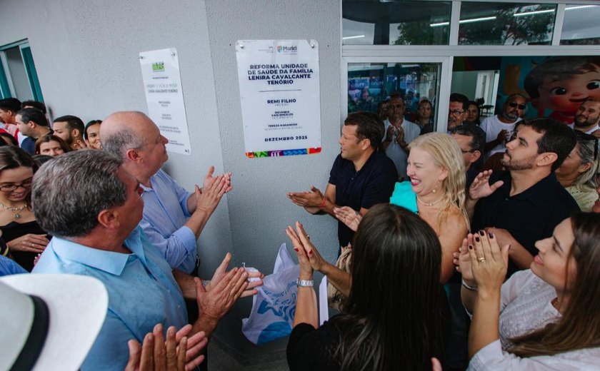 Murici avança: Remi Filho inaugura reforma de UBS e renova frota da Saúde e Educação