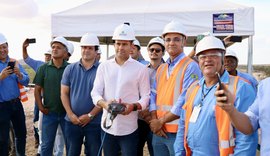 Execução do túnel do Trecho V do Canal do Sertão Alagoano inicia com 1º desmonte de rocha