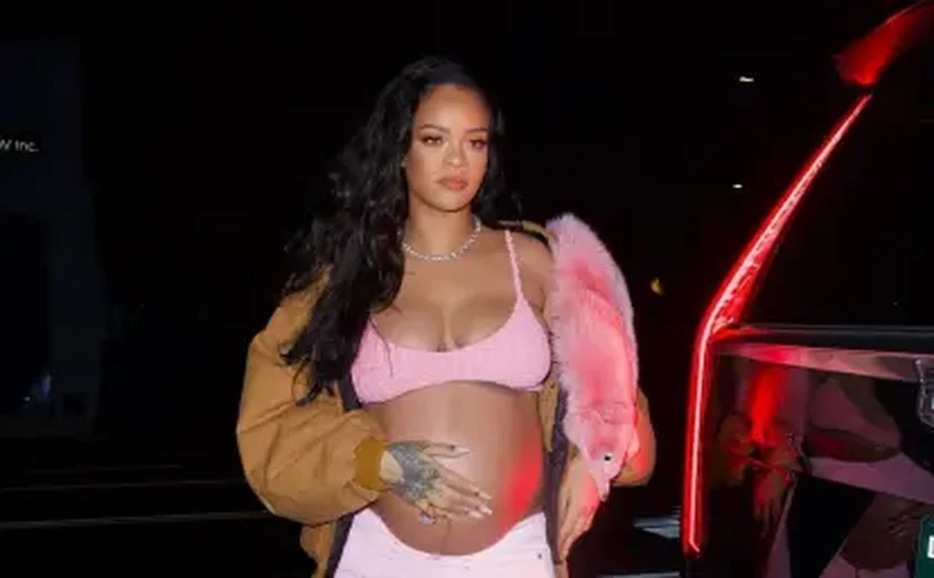 Rihanna está grávida do terceiro filho com A$AP Rocky