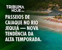 Passeios de caiaque no Rio Jequiá - nova tendência