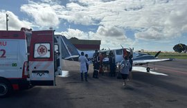 DEA realiza transferência aeromédica de paciente de Alagoas para São Paulo