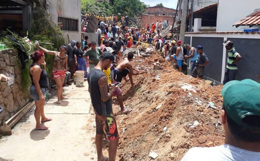 Sobe para 9 total de mortos em deslizamento em Niterói