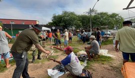 Em feira de Delmiro Gouveia, FPI do Rio São Francisco resgata pássaros silvestres