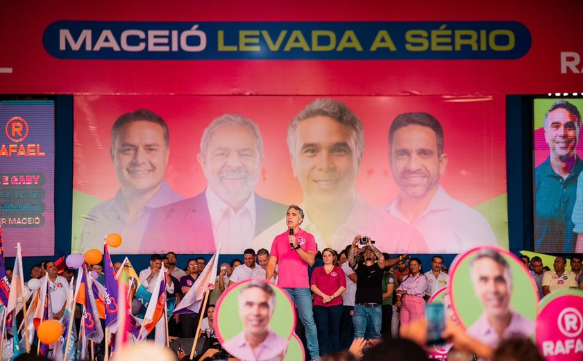 Rafael Brito terá apoio de sete partidos em sua coligação pela Prefeitura de Maceió