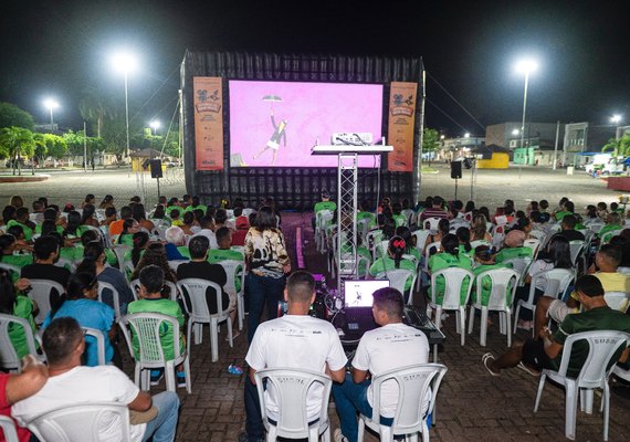 'Saneamento Básico' em Murici: Cinema ao ar livre une entretenimento e conscientização