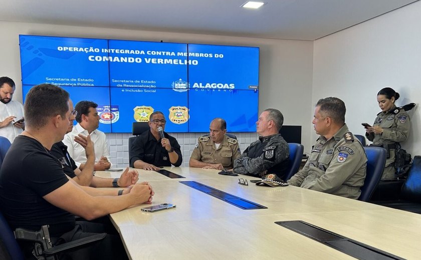 Número de presos ligados ao Comando Vermelho durante operação sobe para 12
