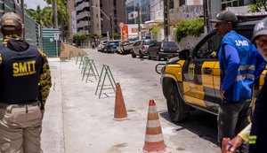 DMTT recolhe mais de 700 cones utilizados irregularmente para reservar vagas em Maceió