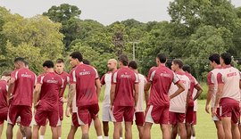 CRB finaliza preparação para confronto contra o Fluminense-PI