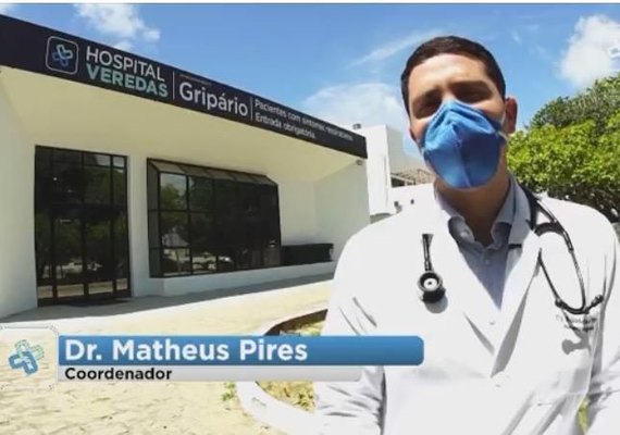 H.Veredas dispõe de “Gripário” para amplo serviço de  atendimento da Covid-19 em AL  