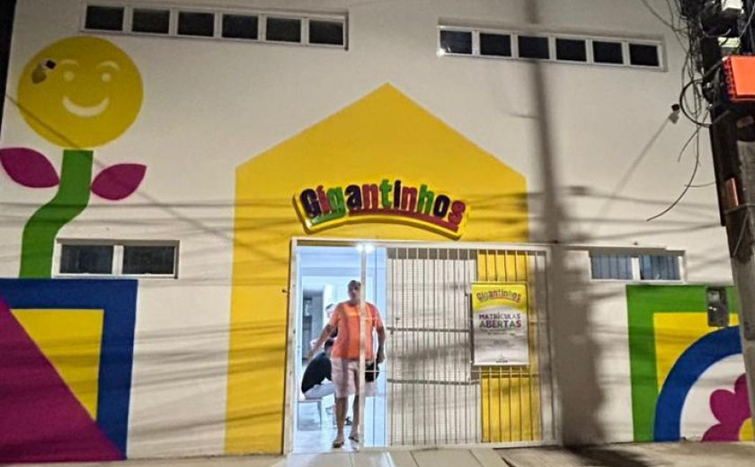 Comunidade do Conjunto Graciliano Ramos recebe mais uma creche Gigantinho