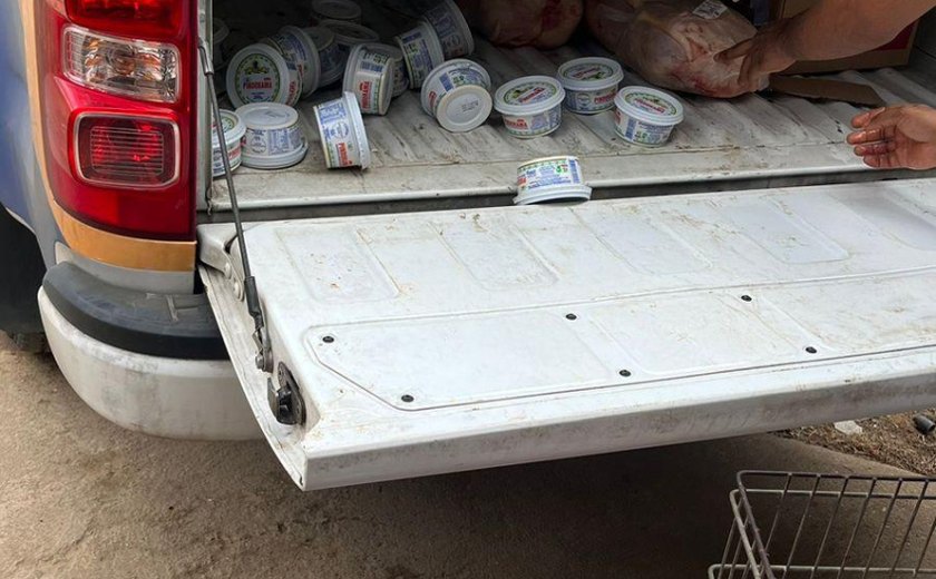Vigilância Sanitária recolhe 150 quilos de produtos em mercado na Cidade Universitária