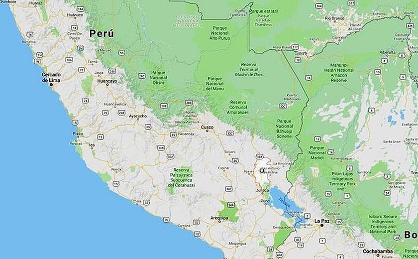 Forte terremoto atinge o Peru durante a madrugada desta sexta