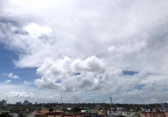 Final de semana deve ter tempo seco e sol entre nuvens no Estado de Alagoas