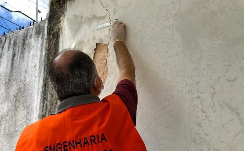 Junta Técnica de bairros em afundamento suspende vistorias até o dia 22