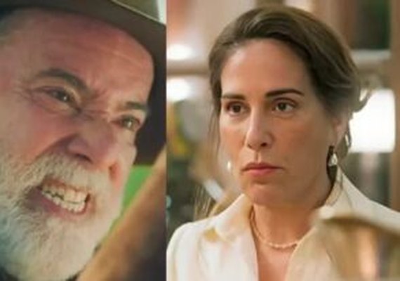 'Terra e Paixão': Irene trai Antônio e faz grave ameaça ao marido