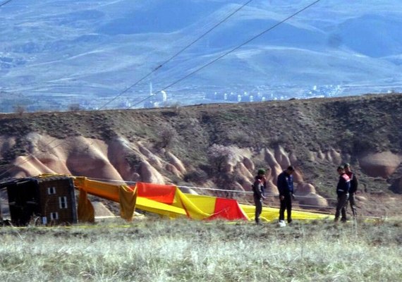 Acidente com balão deixa 1 morto e 20 feridos na Turquia