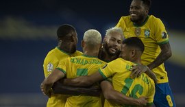 Brasil goleia seleção peruana e segue 100% na Copa América