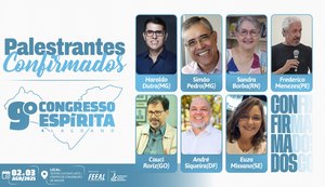 9º Congresso Espírita Alagoano promete reunir espiritualidade, sustentabilidade e grandes nomes do Espiritismo