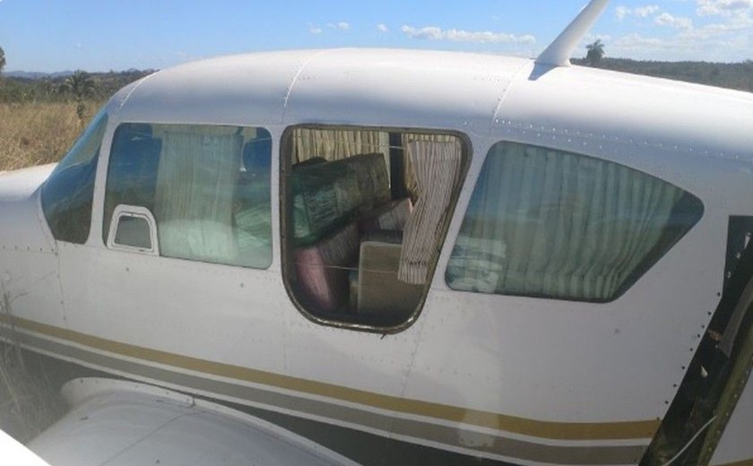 Avião interceptado com cocaína teria decolado de fazenda dos Maggi