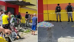 Homem é executado com tiro na nuca em frente à borracharia da família no Tabuleiro