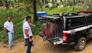 Polícia Civil detém homem que agrediu companheira em Porto de Pedras