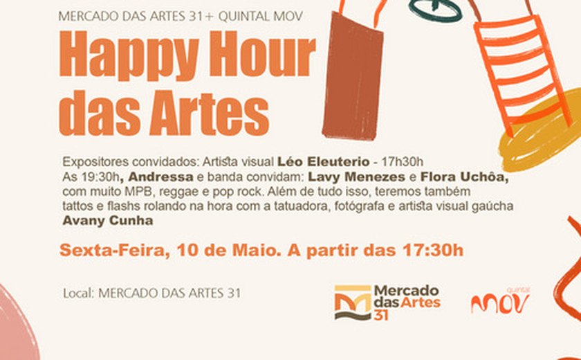 Dia das Mães: Mercado das Artes 31 reúne música, arte, gastronomia no final de semana