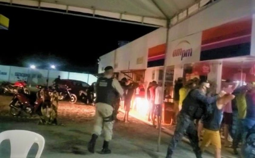 Polícia Militar flagra aglomeração no município de Junqueiro