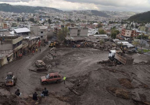 Deslizamento de terra deixa pelo menos 24 mortos no Equador