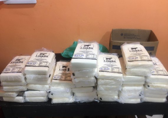 Vigilância Sanitária apreende alimentos impróprios para consumo em açougue e pastelaria da parte alta