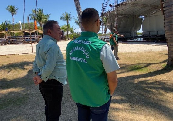 Casa de festa no bairro Pescaria é interditada pela Prefeitura de Maceió