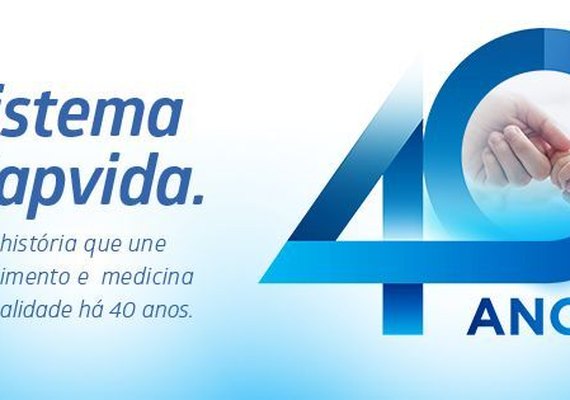 Sistema Hapvida Saúde completa 40 anos