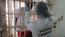 Seris e Perícia Oficial realizam coleta de DNA em reeducandos do Baldomero Cavalcanti