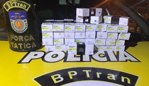 BPTran apreende 32 caixas de entorpecentes em ação da Grota do Cigano