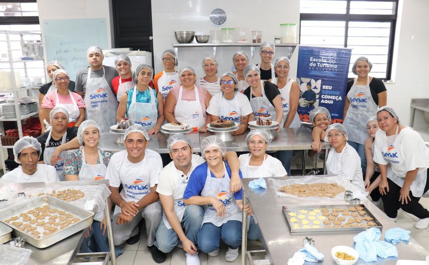 Semana de Gastronomia leva palestras e oficinas gratuitas aos profissionais do Turismo de Alagoas