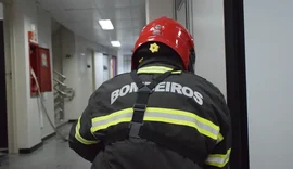 Princípio de incêndio em clínica mobiliza bombeiros em União dos Palmares