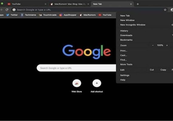 Modo noturno no Chrome para Android e WebView também escurece páginas da internet