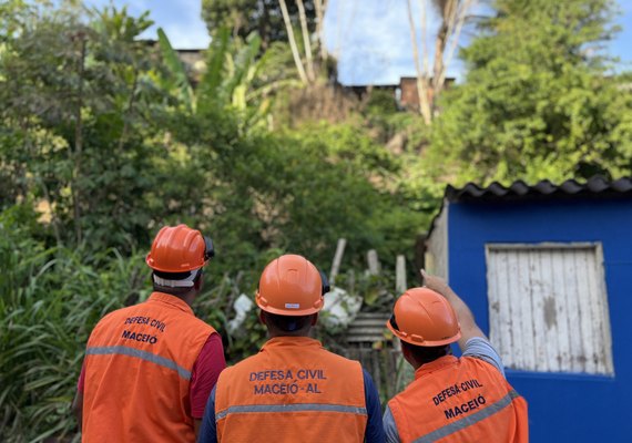 Árvore desaba sobre casa no Benedito Bentes e mobiliza Bombeiros