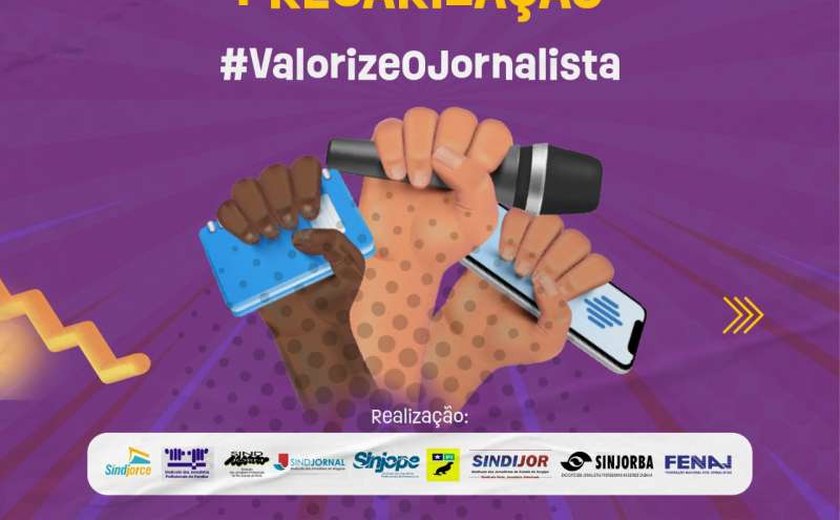 Sindicatos de Jornalistas do NE vão realizar Dia de Luta contra a precarização