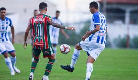 CSA e CSE ficam no 1x1 e clube de Maceió leva vantagem do empate para o jogo de volta