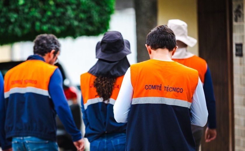 Defesa Civil diz que subsidência na área 01 do mapa de risco de afundamento do solo diminuiu