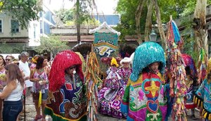 Turma da Jaqueira Segurando o Talo mistura frevo e maracatu no Recife