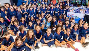 Parque Shopping promove manhã de diversão para mais de 100 crianças no Multiplique Alegria